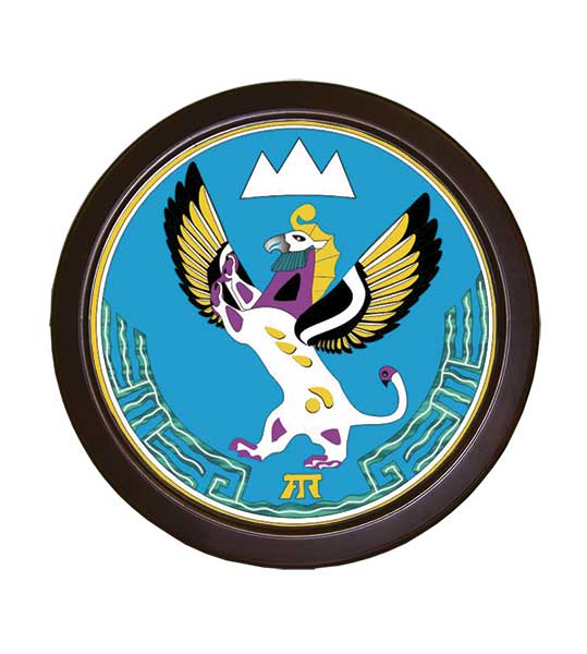Рисунок герба республики алтай