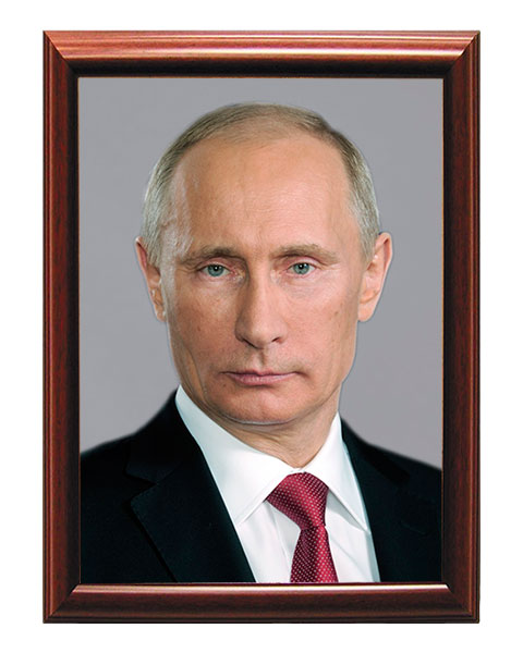 Мегафлаг | Портрет Путина купить в интернет магазине