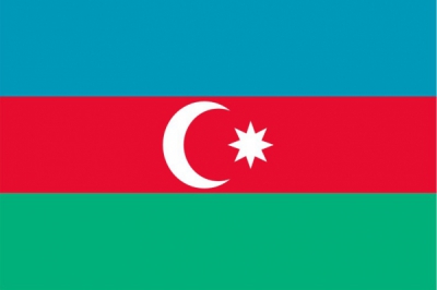 Флаг страны Азербайджан