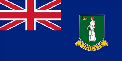 Флаг страны Британские Виргинские острова