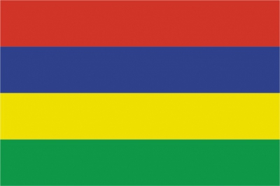 Флаг страны Маврикий
