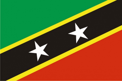 Флаг страны Сент-Китс и Невис