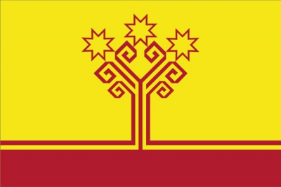 Флаг субъекта РФ Чувашская Республика