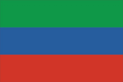 Флаг субъекта РФ Республика Дагестан