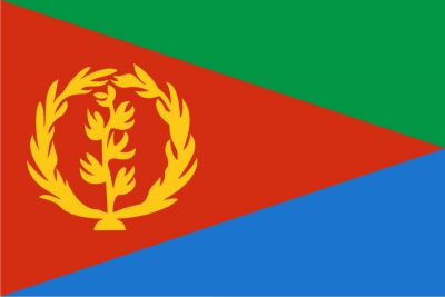 Флаг страны Эритрея