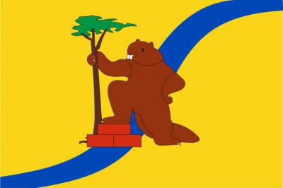 Флаг района Хорошево-Мневники города Москвы