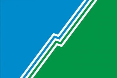 Флаг города Югорск