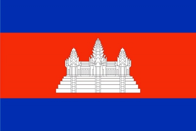 Флаг страны Камбоджа