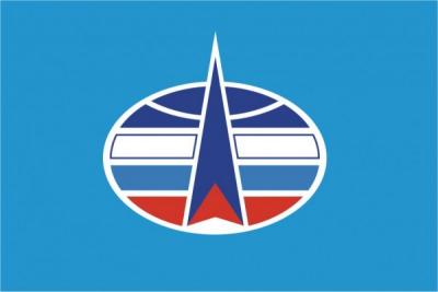 Флаг Космических войск РФ