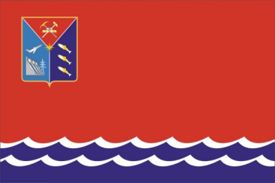 Флаг субъекта РФ Магаданская область
