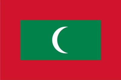 Флаг страны Мальдивская республика