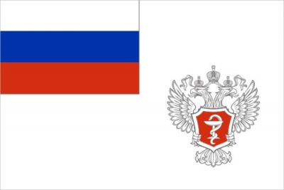 Флаг Минздрава РФ