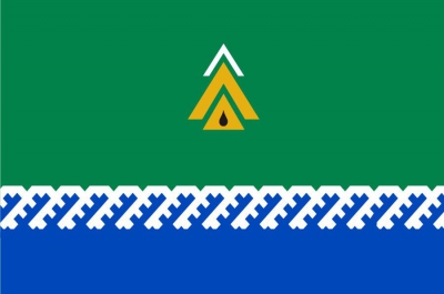 Флаг района Нижневартовский ХМАО