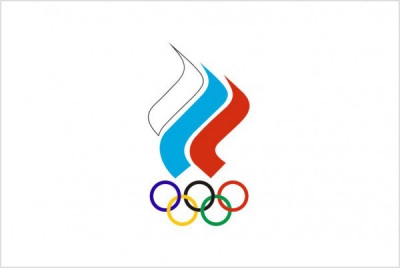 Флаг Олимпийского комитета России