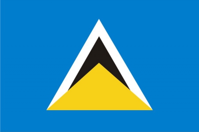 Флаг Сент-Люсии
