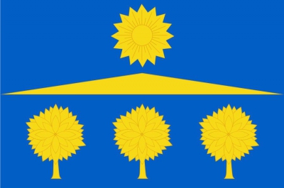 Флаг района Солнечногорский Московская область  