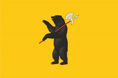 Флаг субъекта РФ Ярославская область
