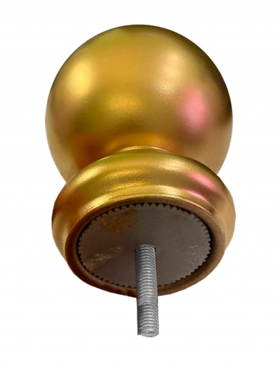 Навершие Шар, металл под золото