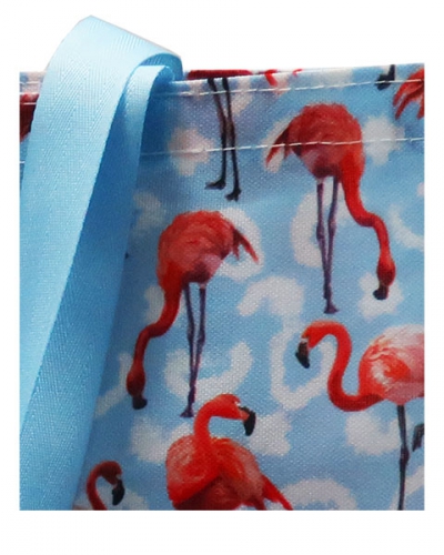 Сумка Фламинго синий