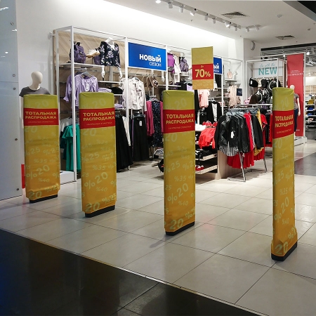 Чехлы на антикражные ворота чекпоинты