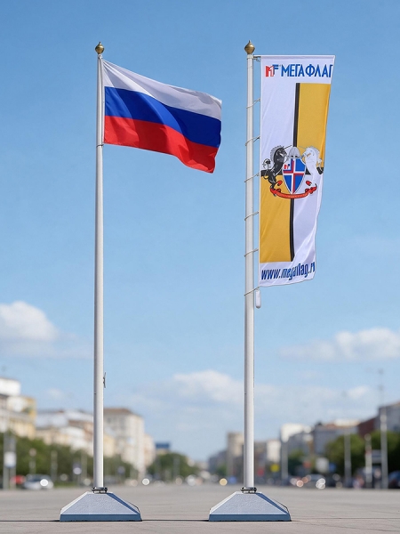 Уличные флагштоки из стекловолокна Уличные флагштоки из стекловолокна