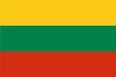 Флаг страны Литва Флаг Литвы