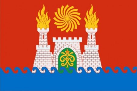 Флаг города Махачкала Флаг города Махачкала