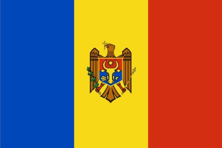 Флаг страны Молдавия Флаг Молдавии