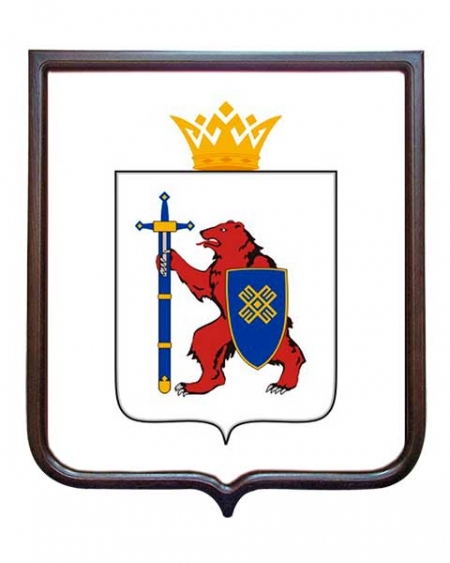 Герб республики Марий Эл (гербовое панно) Герб республики Марий Эл (гербовое панно)