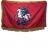Флаг города Москвы с бахромой сатен Т902