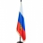 Флаг страны Россия с бахромой сатен Т902