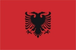 Флаг страны Албания