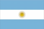 Флаг страны Аргентина