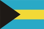 Флаг страны Багамские острова