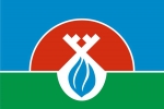 Флаг района Надымский ЯНАО