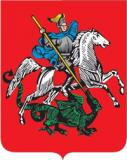 Многоцветное изображение герба Москвы 