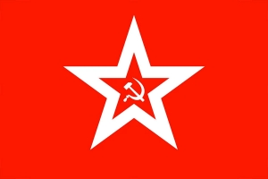 Гюйс и крепостной флаг ВМФ СССР 1932—1992 гг.