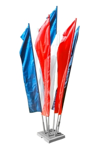 Флаговый костер на 6 флагов