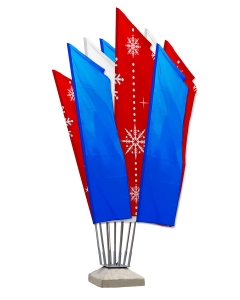 Флаговая конструкция Костер