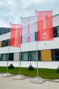 Флаги с логотипом