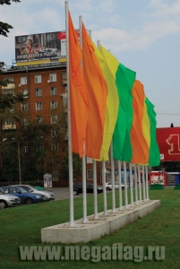 Флаги расцвечивания (ДСП) без символики на мачтах