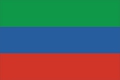 Флаг субъекта РФ Республика Дагестан