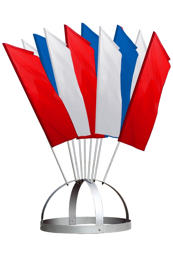 Переносной Флаговый Костер для 9 или 13 флагштоков