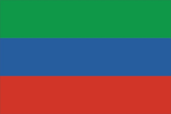 Флаг субъекта РФ Республика Дагестан