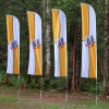 Флаги Перо с логотипом