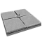Основание рама квадрат с бетонными плитками