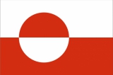 Флаг страны Гренландия