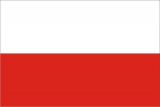 Флаг страны Польша
