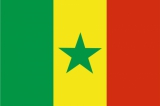 Флаг страны Сенегал