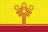 Флаг субъекта РФ Чувашская Республика